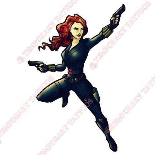 Black Widow Customize Temporary Tattoos Stickers NO.462 Black Widow Customize Temporary Tattoos Stickers NO.462